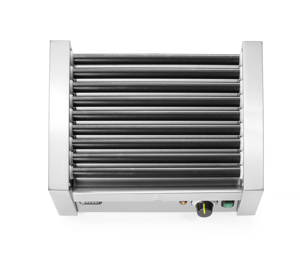 Rollengrill - Eine Zone    9 Rollen  230V/940W  520x425x(H)175mm-ING11577