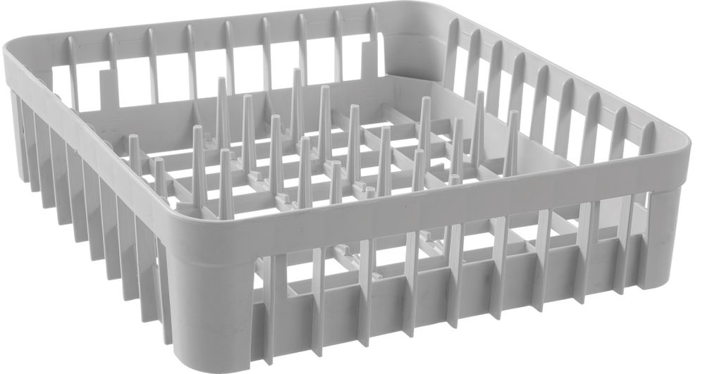 Gläserkorb für Gläserspüler  mit 20 Stützstiften 400x400x(H)110mm