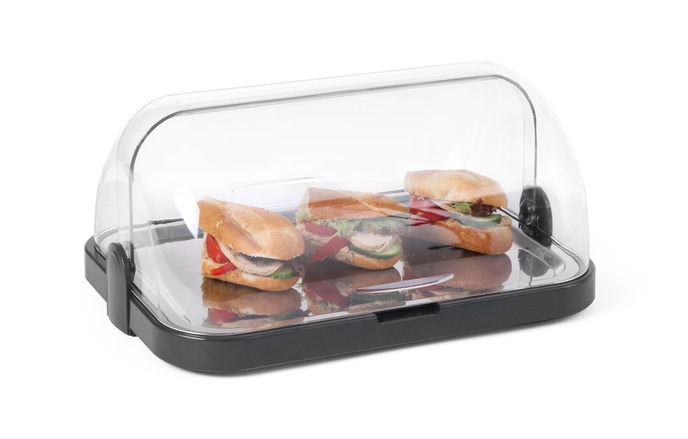 Rolltop-Kühldisplay einzeln  440x320x(H)205mm