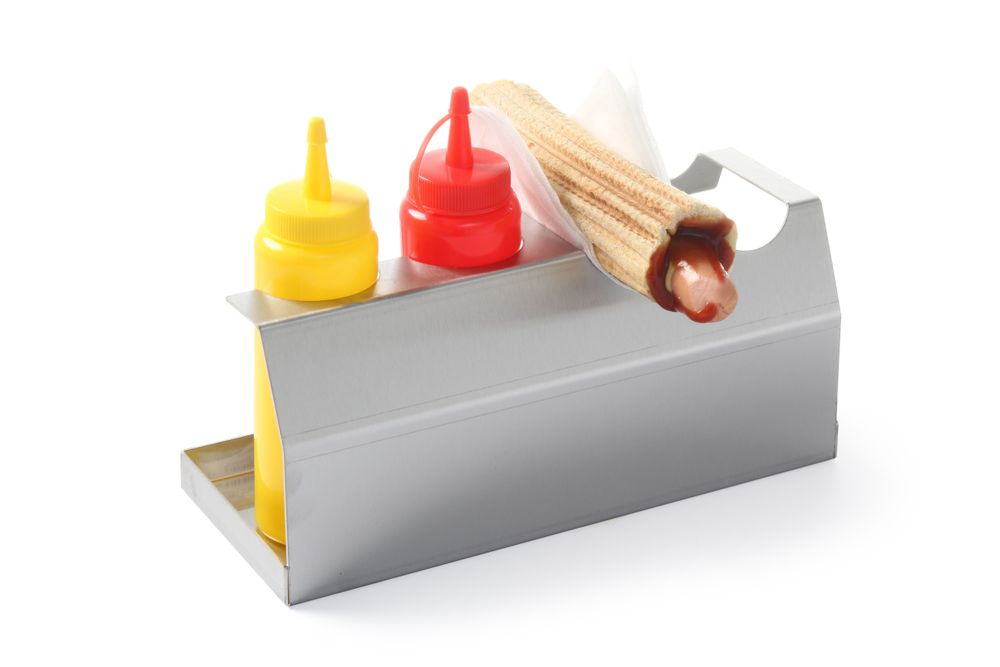 Hotdog-Halter 260x110x(H)118mm-ING12815