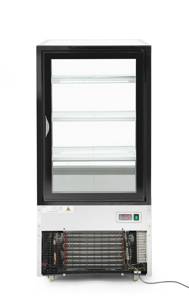 Kühlvitrine mit 3 geneigten Regalen Arktic 300L 230V/480W 650x833x(H)1460mm-ING11167