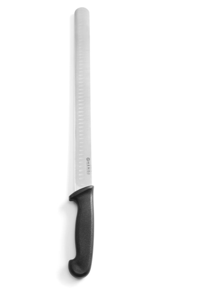 Schinken-/ Lachsmesser Schwarz (L)490mm-ING12531