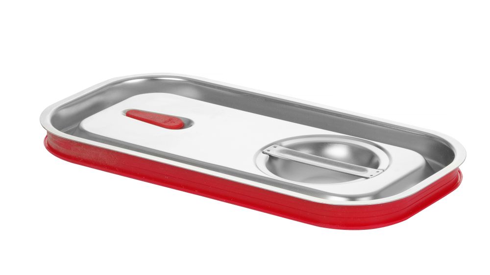 Gastronorm-Deckel mit Silikonrand Kitchen Line GN 1/3 325x176mm-ING11801