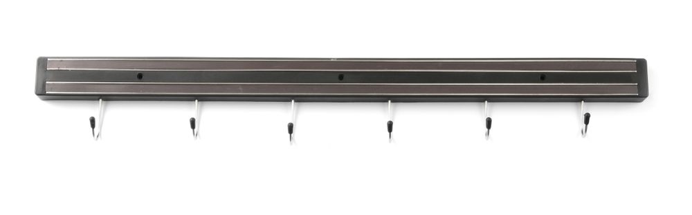Messermagnetleiste mit Haken 6 Haken (L)620mm-ING12433