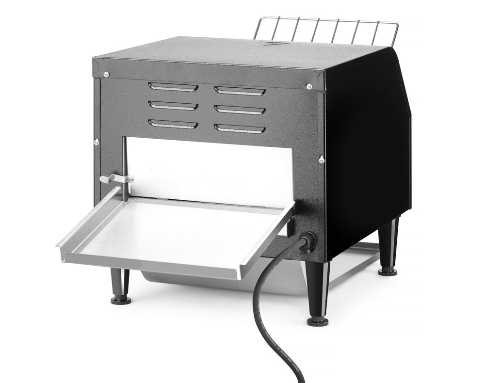 Durchlauf-Toaster  doppelt    Schwarz  230V/2240W  418x368x(H)415mm-ING11601