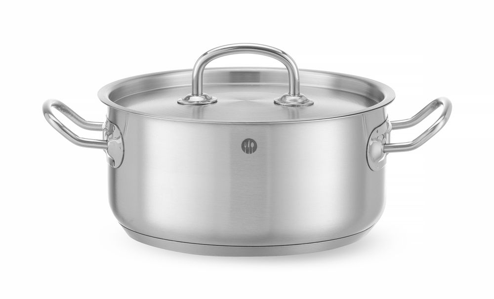 Bratentopf - mit Deckel Kitchen Line 29L ⌀200x(H)95mm-ING11933
