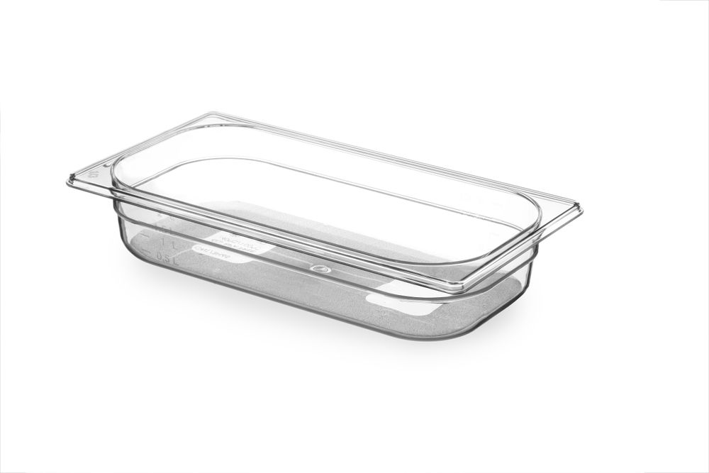 Gastronorm-Behälter 1/3 GN 1/3 25L Transparent 325x176x(H)65mm-ING12165