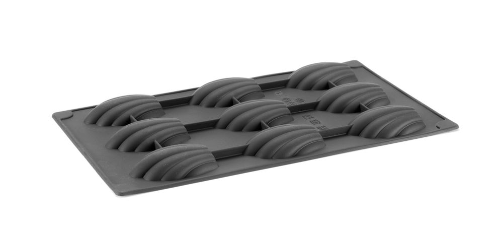 Silikonform Madeleines 70x47x(H)17 GN 1/3 70x47x(H)17mm-ING12924