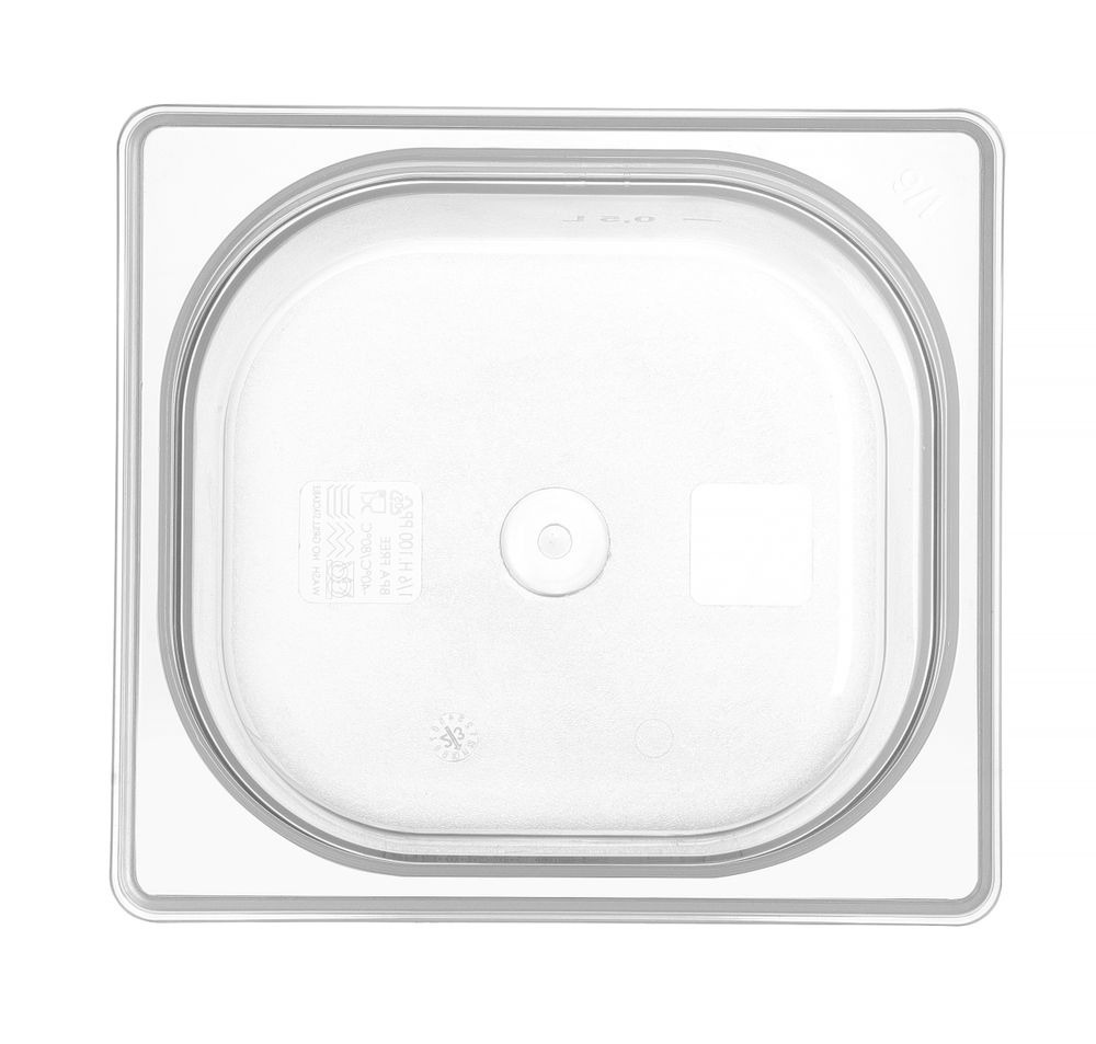 Gastronorm-Behälter 1/6 GN 1/6 16L Transparent 176x162x(H)100mm-ING12213