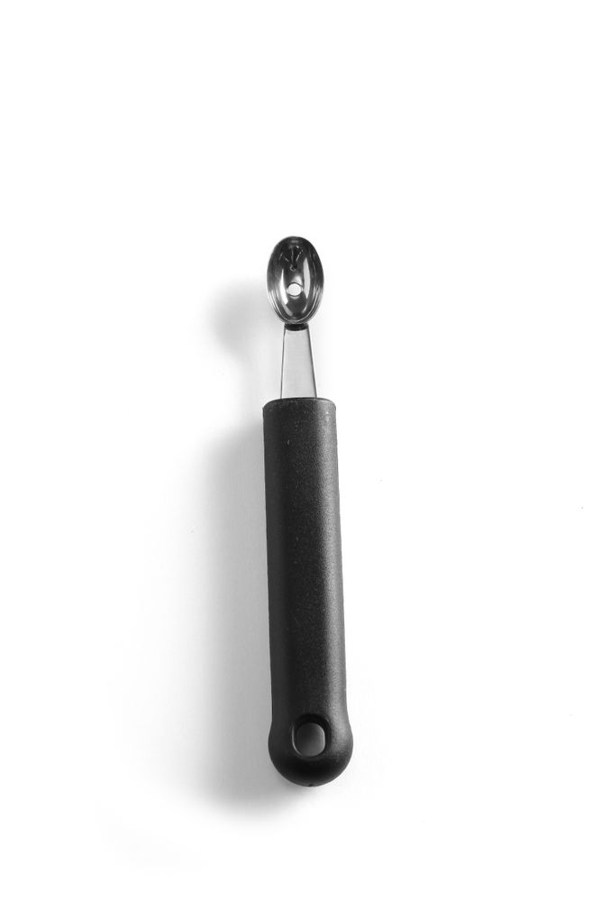 Kugelausstecher einfach - oval Schwarz (L)160mm-ING12475
