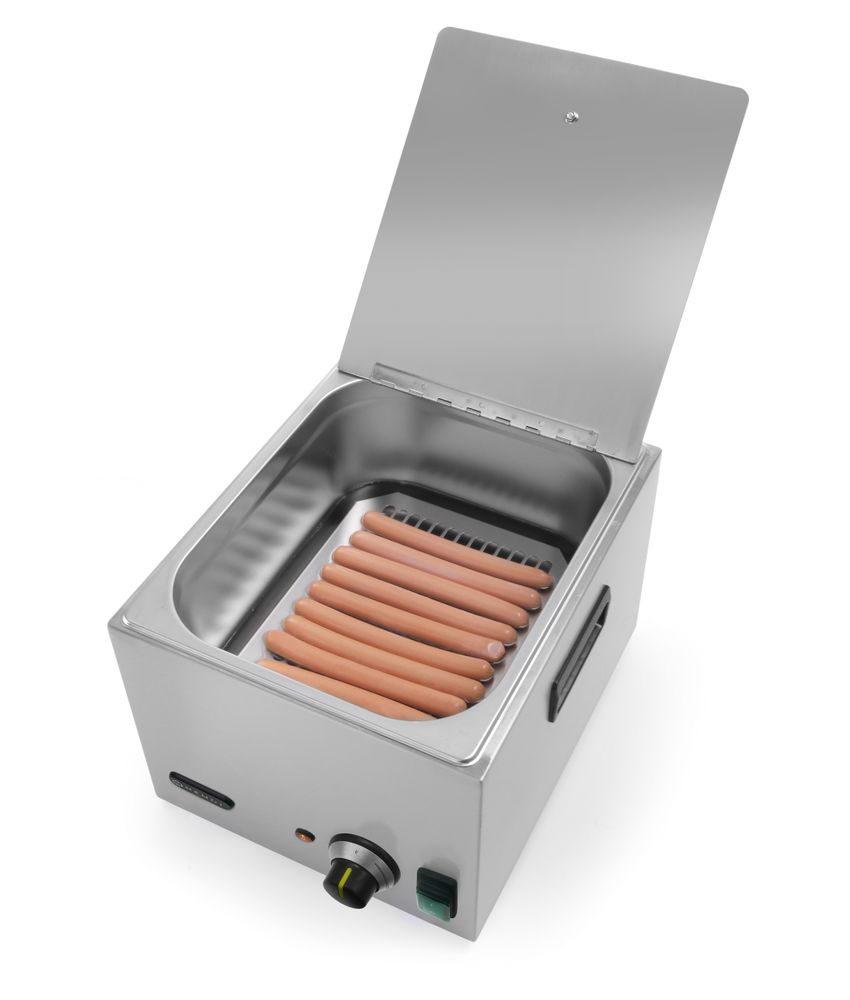 Würstchenwärmer 10 Liter    Kitchen Line  10L  230V/1000W  405x290x(H)254mm-ING11574