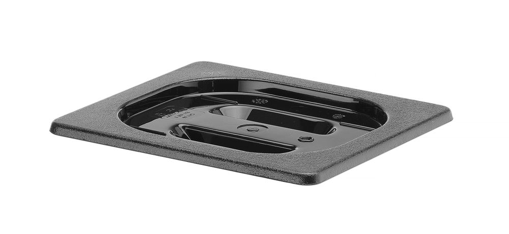 Gastronorm-Deckel GN 1/6 Schwarz 176x162mm-ING12156