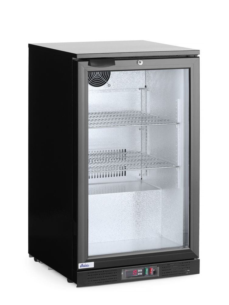 Backbar-Kühlschrank Arktic 103L Schwarz 220-240V/120W 500x530x(H)865mm-ING11195