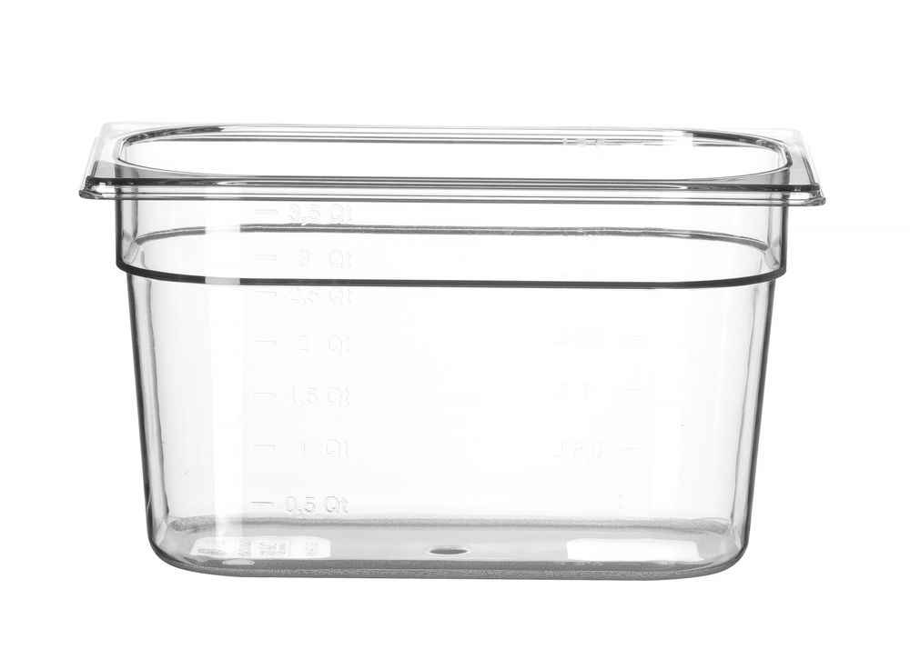 Gastronorm-Behälter 1/4 Profi Line GN 1/4 4L Transparent 265x162x(H)150mm-ING12281