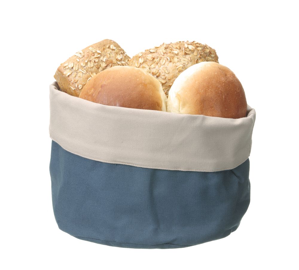 Brottaschen rund  Dunkelgrau ⌀150x(H)150mm