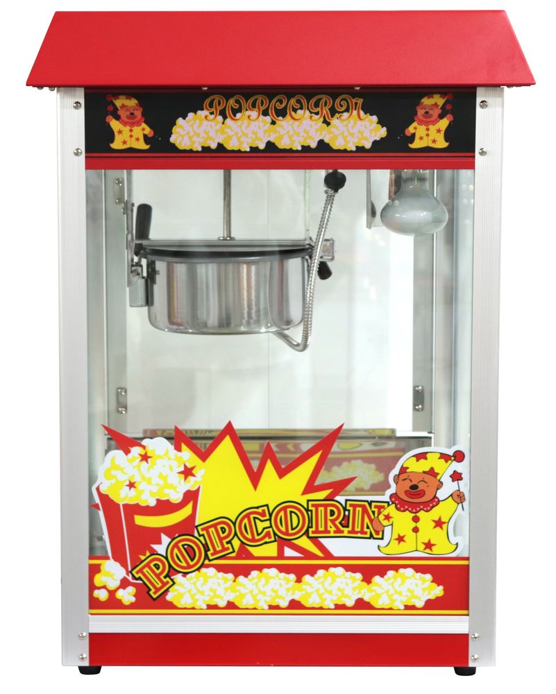 Popcorn-Maschine    Rot  230V/1500W  574x420x(H)778mm-ING11375