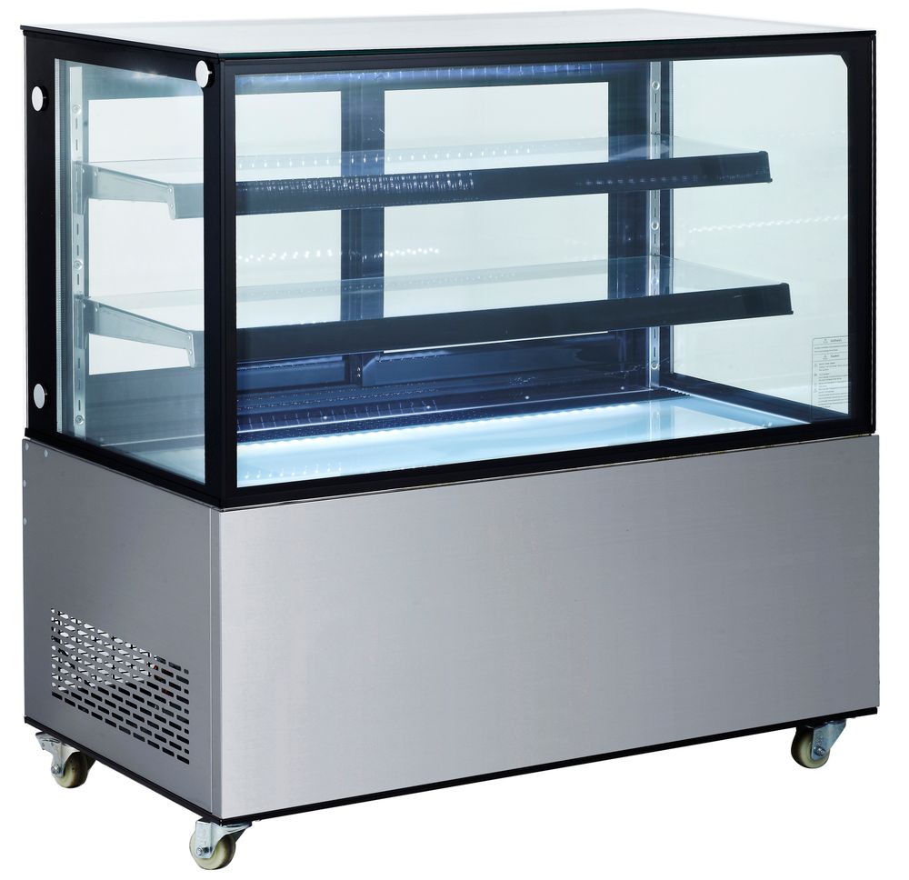 Kühlvitrine mit 2 Regalen Arktic 410L 230V/490W 1224x677x(H)1230mm-ING11175