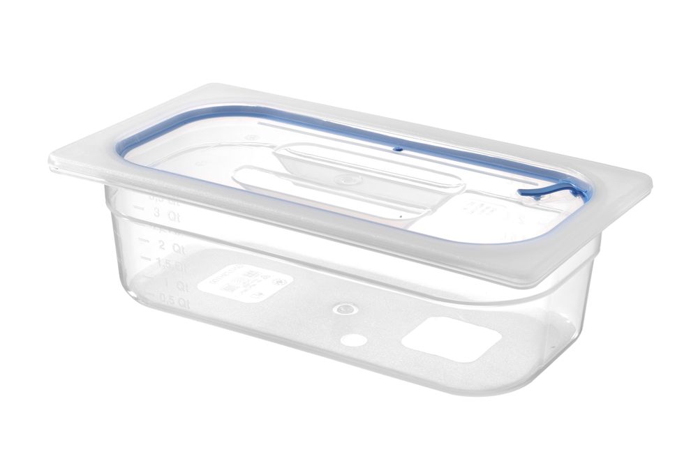 Gastronorm Deckel luftdicht verschließbar GN 1/3 Transparent 325x176mm-ING12233