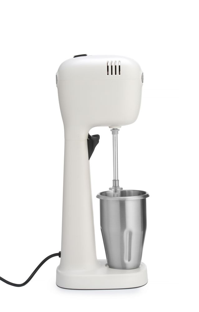 Milchshake-Mixer - Design by Bronwasser Weiß 230V/400W 170x210x(H)485mm-ING10951