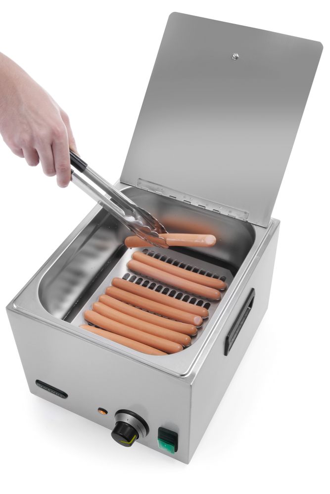 Würstchenwärmer 10 Liter    Kitchen Line  10L  230V/1000W  405x290x(H)254mm-ING11574