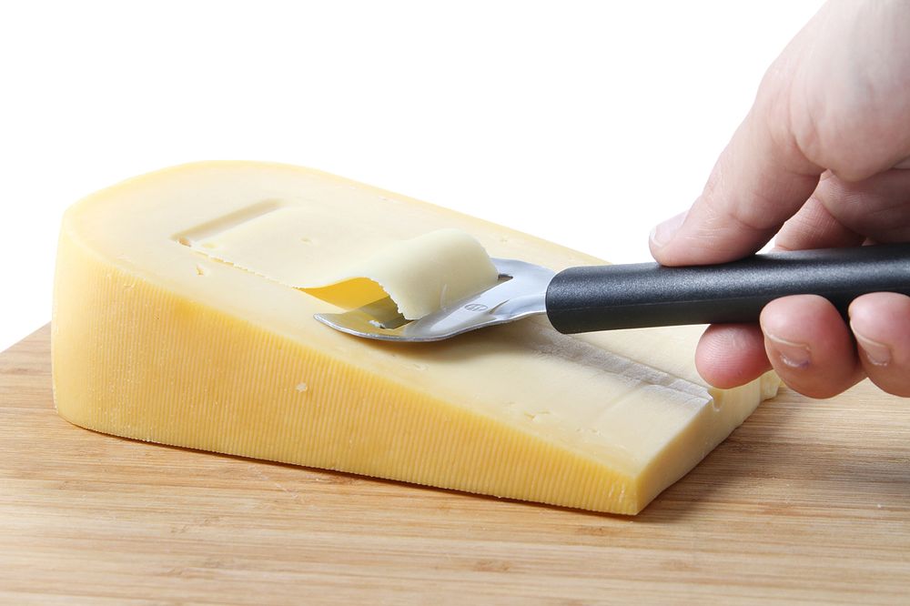 Käsehobel für Weichkäse Schwarz (L)160mm-ING12442
