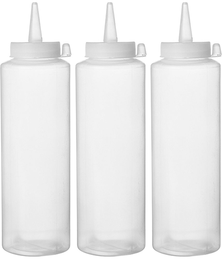 Spenderflaschen 3er Set 07L Transparent 3 Stk. ø70x(H)240mm-ING12812