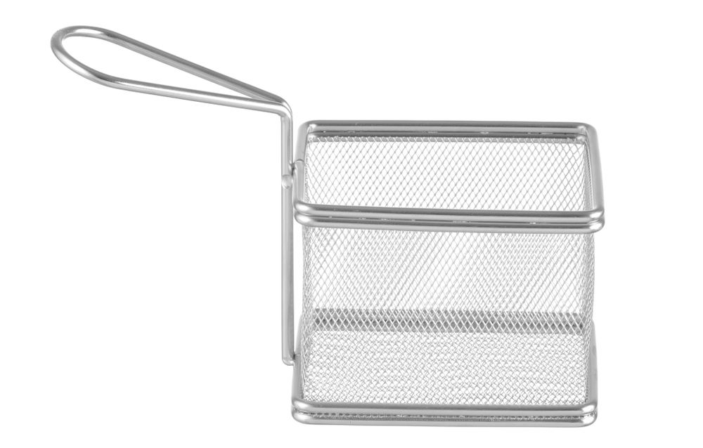 Miniatur-Snack-Frittierkörbe  100x80x(H)75mm