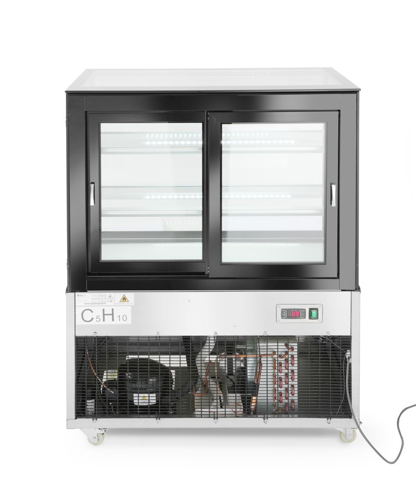 Kühlvitrine mit 2 Regalen Arktic 300L 230V/480W 994x677x(H)1230mm-ING11165