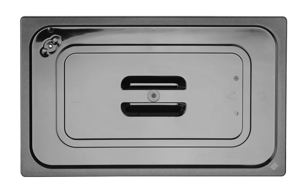 Gastronorm-Deckel GN 1/1 Schwarz 530x325mm-ING12152