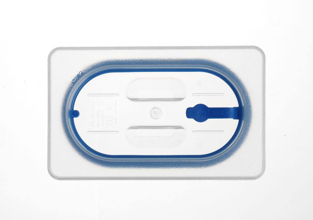 Gastronorm Deckel luftdicht verschließbar GN 1/9 Transparent 176x108mm-ING12236