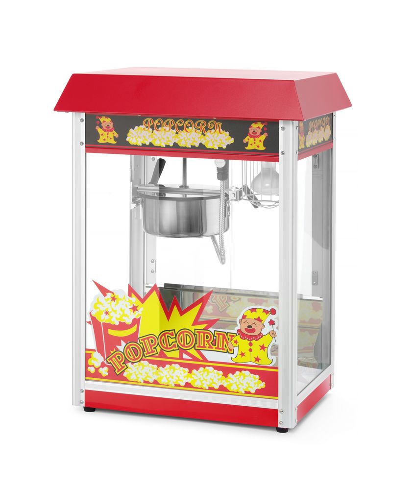 Popcorn-Maschine    Rot  230V/1500W  574x420x(H)778mm-ING11375