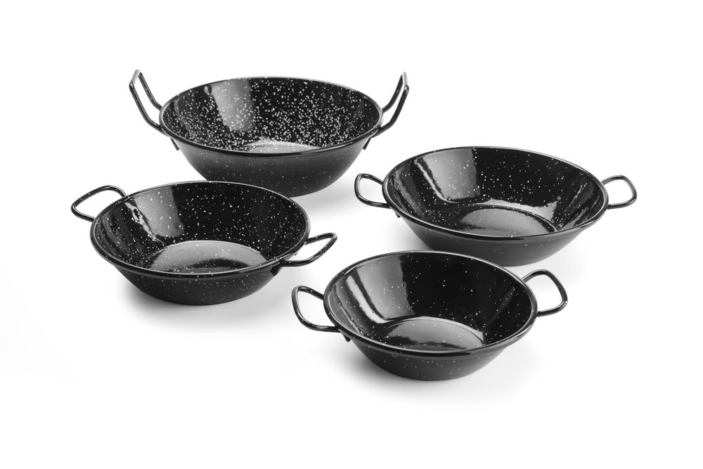 Paellaschüssel emailliert ø185x(H)43mm-ING12123