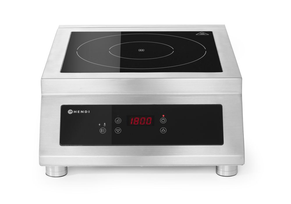 Induktionskocher Modell 5000 D    Profi Line  400V/5000W  398x525x(H)175mm-ING11563