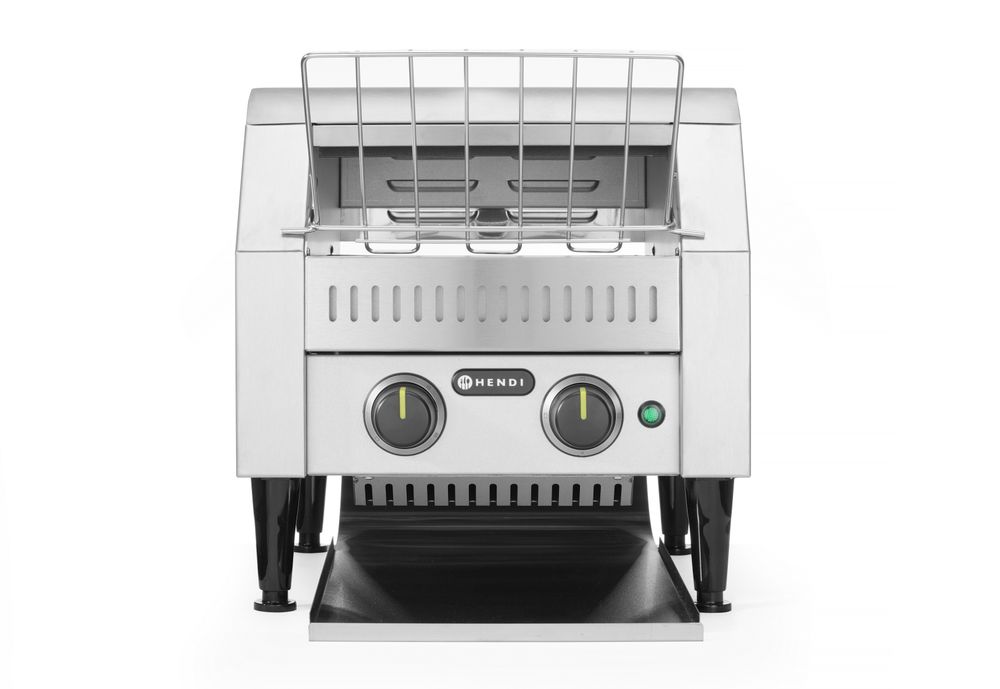 Durchlauf-Toaster  doppelt    Silber  230V/2240W  418x365x(H)390mm-ING11599