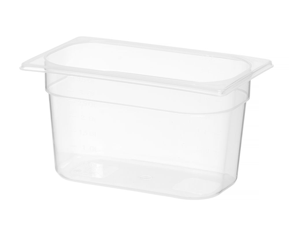 Gastronorm-Behälter 1/4 Profi Line GN 1/4 4L Transparent 265x162x(H)150mm-ING12141