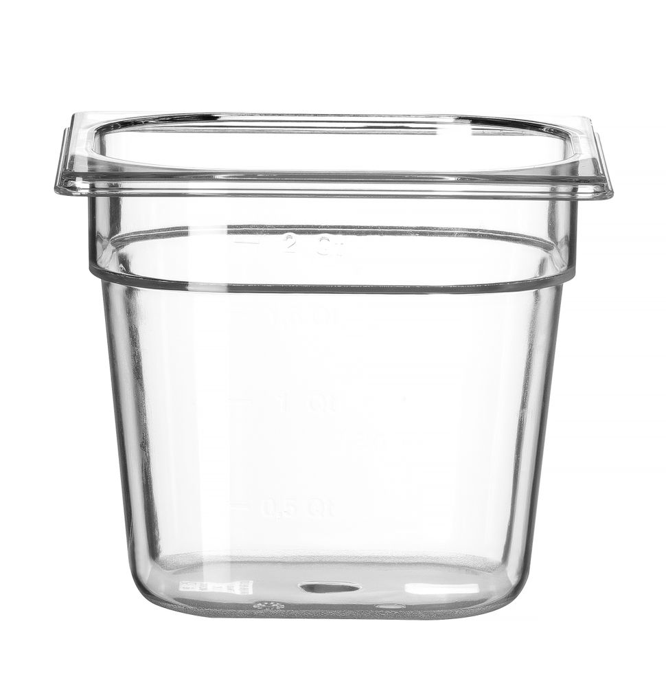 Gastronorm-Behälter 1/6 Profi Line GN 1/6 24L Transparent 176x162x(H)150mm-ING12273