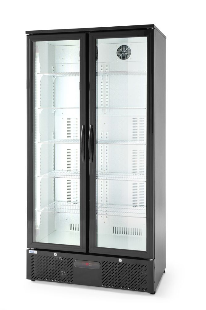 Bar-Kühlschrank mit Doppeltür Arktic 477L Schwarz 220-240V/365W 940x635x(H)1983mm-ING11207