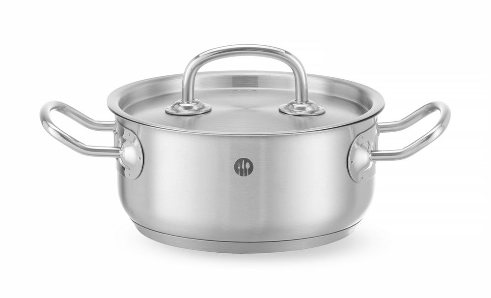 Bratentopf - mit Deckel Kitchen Line 15L ⌀160x(H)75mm-ING11932