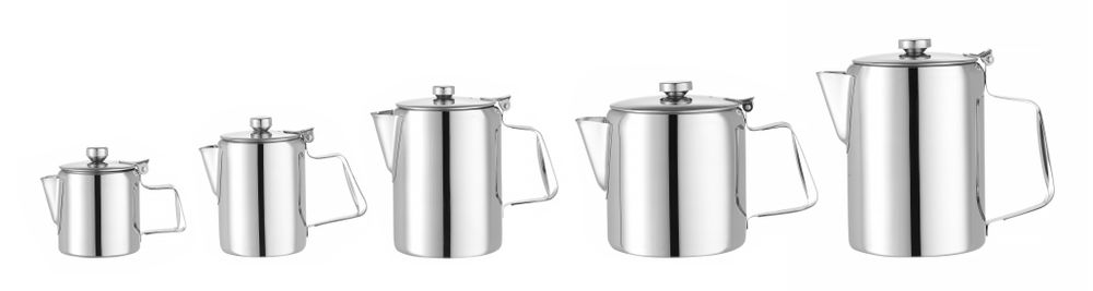 Kaffee-/Teekanne mit Klappdeckel  14L ⌀126x(H)185mm